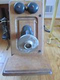Antique Kellogg Crank Telephone