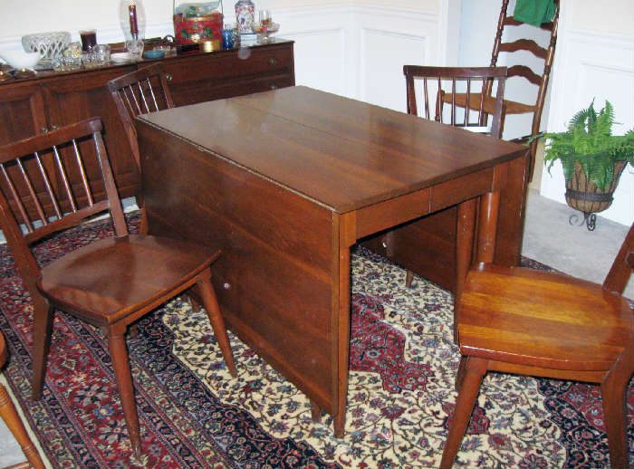 Consider H. Willett Co. Cherry Drop Leaf Table