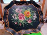 Beautiful painted tray.
