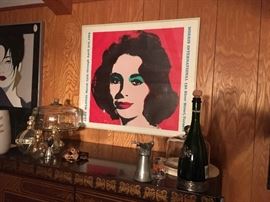 2. Andy Warhol Elixabeth Taylor
