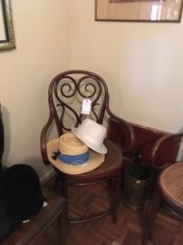 143 Vintage Chair, Mens Hats