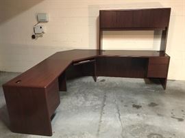 Hon furniture executive desk, series 10500, currently retails for about $3,500 in this combination