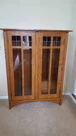 Stickley curio cabinet