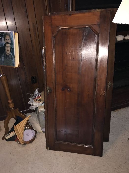Doors to antique armoire