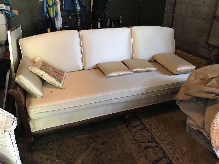 Beautiful rattan sofa
