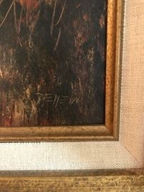 Oil Paintng- John Clifford Pellew
