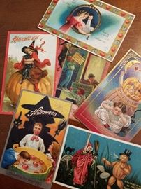 Vintage Postcards, Halloween Postcards, Embossed Postcards by Nash, Whitney, Bamforth & Co., Raphael Tuck & Sons, and more.
