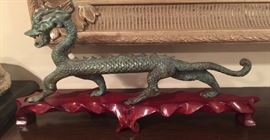 Chinese Dragon Sculpture