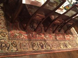 30. Obeetee Handmade in India Handknotted Wool Rug (8' x 10')