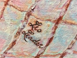 42. Leo Leader Oil on Canvas Still Life (26'' x 35'')