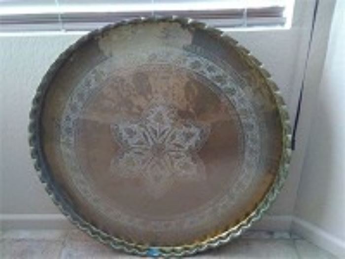Brass Wall Mounted Decorative Plate