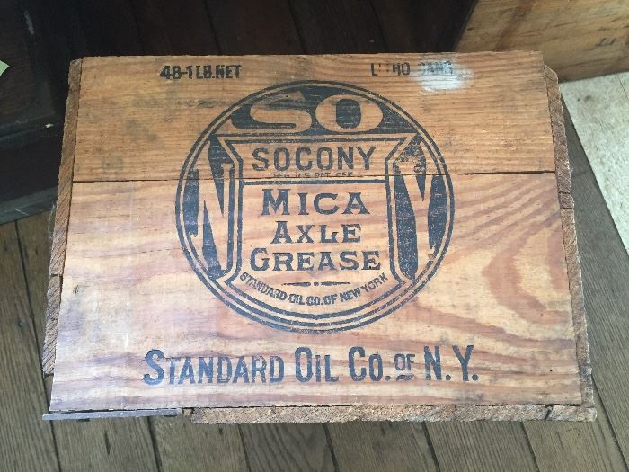 Standard Oil of New York box.