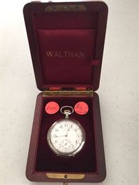 Waltham pocket watch.