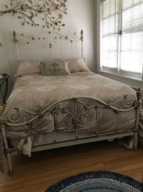 Brass Bed of Virginia- Full Size with mattress