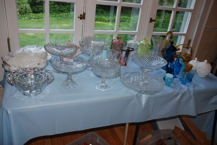 Vintage Compotes & Glassware