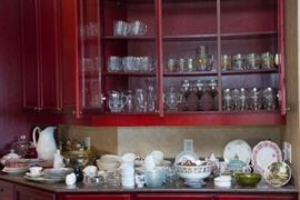 Stemware, Juice Glasses and Pitcher, Dishes and More.