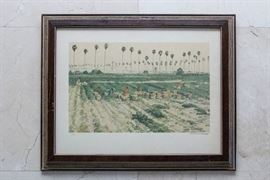 Charles Beckendorf Original Print. Signed and Numbered: $90.00 