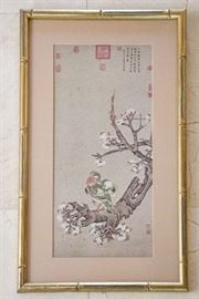Framed Print. Japanese Love Birds: $28.00 