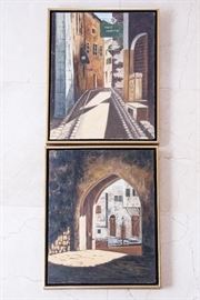 Oil On Canvas. Signed and Numbered. S.Kumagat: $90.00 ea.