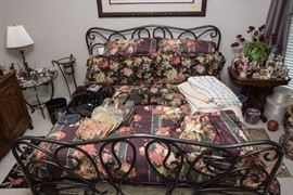 All Blankets, Linens, Duvet/Comforter and Pillows are Priced To Sell. [Bed Frame, Mattress and Box Springs Stay w/Family]  
