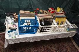 Vinyl LP's and 45's: $1.50 ea. CD's: $3.00 ea. 
