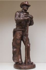 Bronze Tone Frontiersman:  $90.00
