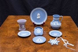 Wedgwood Blue Jasper Ware:  $12.00-$90.00.