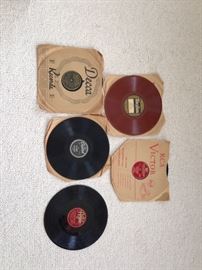 Random Antique 33's:  $9.00ea.