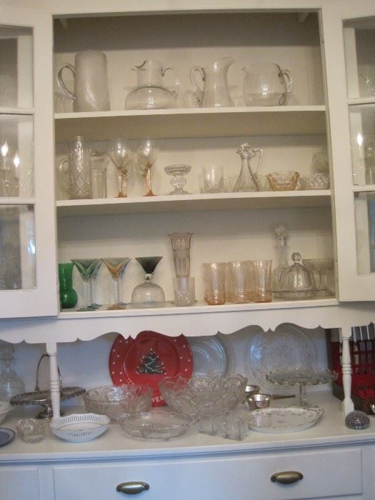 glass, china & silver plated  flatware