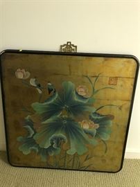 painted oriental wall art