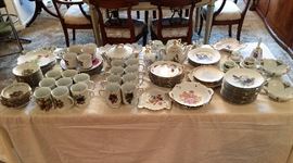 over 400 pieces of misc German china, all priced to sell!