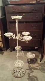 Neat Iron plant stand. Cool!