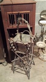 twig plant stand