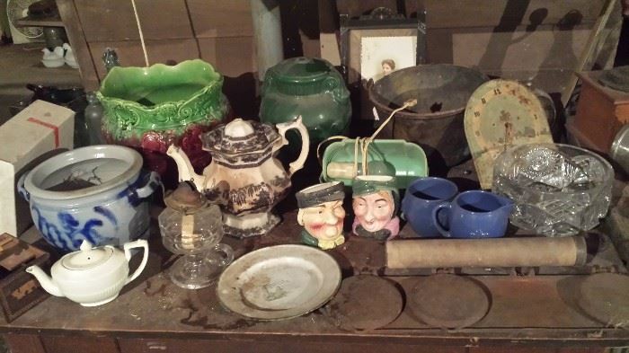 A sampling of the antiques available.  