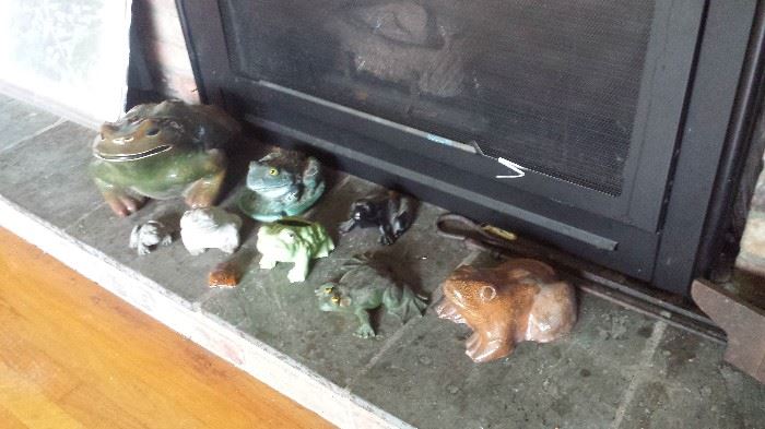Frog collection.
