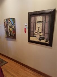 One of a kind art by Kent C. Gilmore 