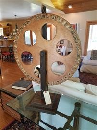 Antique primitive game wheel. Great condition. 