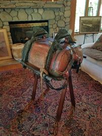 Antique Samurai Pack Saddle 