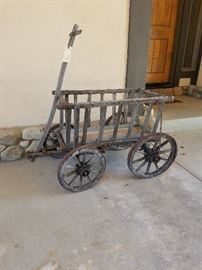 Antique Goat Cart 