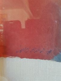 1979 James Byrd abstract detail.