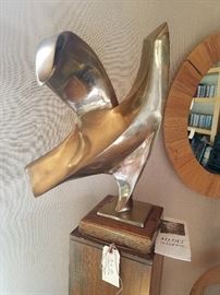 J.D. Olt sculpture detail.