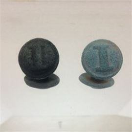 2 C.S.A. Infantry Buttons