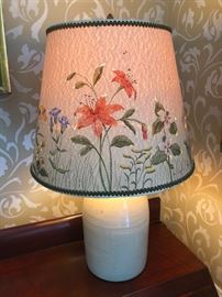 Pierced Shade Table Lamp