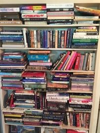 Lots of books...this is a just a part. 