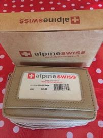 New Alpine Swiss wallet