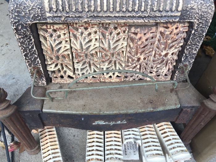 Old gas heater