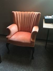 Love this vintage orange chair downstairs. Mint. $65