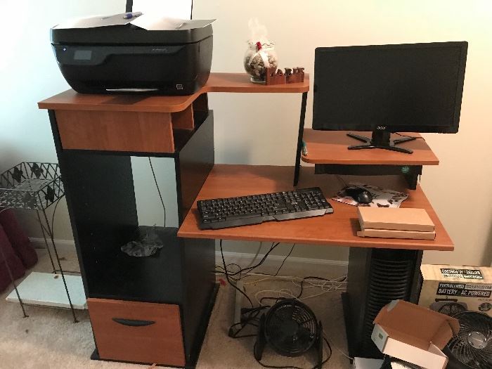 Look at the functional computer desk