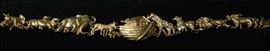 14k gold Noah’s Ark bracelet