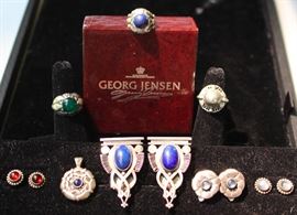 Collection of vintage Georg Jensen